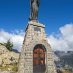 Madonnina in vetta al Mont Chétif