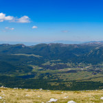Panorama dalla cima di Monte Angelo