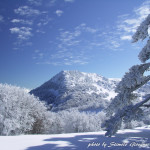 Veduta invernale di Serra delle Ciavole