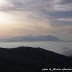 Vista sui monti abruzzesi