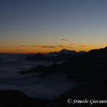 Tramonto al rifugio Mantova