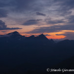 Tramonto dal Rifugio Guglielmina