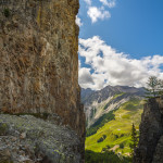 Scendendo dal Mont Chétif