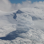 La stazione di rilevamento della temperatura al nevaio di Monte Pollino