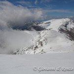 Dalla vetta del Dolcedorme guardando verso Monte Pollino