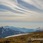 Sguardo dalla vetta di Monte Pollino verso lo Ionio