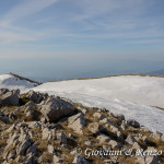 Dalla vetta di Monte Pollino veso il Nevaio