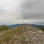 Panorama dalla vetta della Coppola di Paola