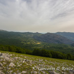 Sguardo verso la valle del Raganello