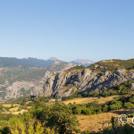 Panorama dalla strada per Alessandria del Carretto