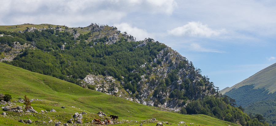 La cresta Ovest
