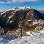 Sullo sfondo Serra del Prete