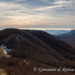 Sulla cresta sud di Monte Caramolo