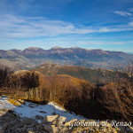 La Catena del Pollino vista dalla vetta di Monte Caramolo