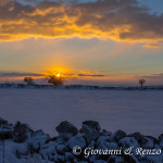 Tramonto nel Parco Nazionale della Murgia