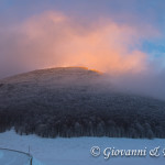 Serra del Prete al tramonto