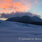 Piano Ruggio e la Coppola di Paola al tramonto