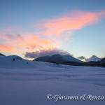 Piano Ruggio e la Coppola di Paola al tramonto