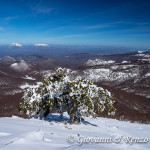 Panorama dalla cresta nord di Monte Pollino