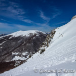 Il Valangone con Serra del Prete sullo sfondo