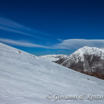 Monte Pollino dalla cresta est di Serra del Prete