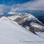 Dalla vetta del Dolcedorme guardando verso Serra delle Ciavole e Serra di Crispo