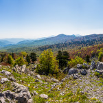 Panorama nei pressi di Pietra Castello