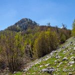 La cresta Nord di Serra delle Ciavole con le Sentinelle che sorvegliano la Grande Porta del Pollino