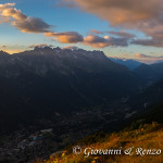 Tramonto al Plan de l'Aiguille