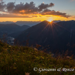 Tramonto al Plan de l'Aiguille