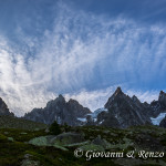 Lungo il sentiero dal Plan de l'Aiguille a Montenvers