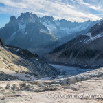 Panorama risalendo i Seracchi del Gigante