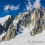 Ai piedi del Mont Blanc du Tacul