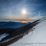 Dalla cresta nord di Serra Dolcedorme uno sguardo sullo Ionio