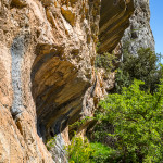 La cengia della scala di Sant'Anna