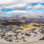 Panorama dalla vetta del Monte Tartaro