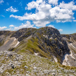 Monte Marsicano e la sua cresta Nord-Est dal Monte Ninna