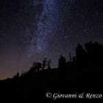 Serra delle Ciavole sotto le stelle