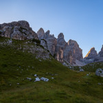 Panorama a 360° dalla Val Brenta Alta