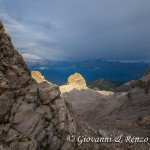Panorama sui XII Apostoli dalla Bocchetta dei due Denti