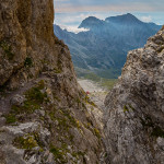 La Via Ferrata Castiglioni dalla Bocchetta dei due Denti