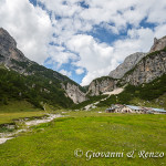 Crozzon della Spora e la Malga omonima