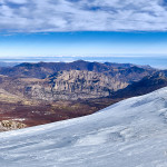 La valle del Raganello e lo Ionio dalla cima del Dolcedorme