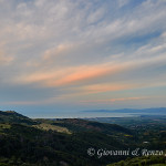 Vista sul Golfo di Corigliano scendendo da Cerchiara di Calabria