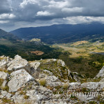 L'alta valle del Raganello dalla Falconara