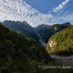 Ingresso in Val Montanaia