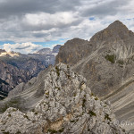 Le tre Cime di Lavaredo dal Passo dei Tocci