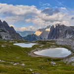 Panorama dalla forcella di Toblin