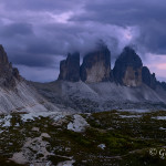 Il Monte Paterno e le Tre Cime di Lavaredo