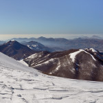 Panorama dalla vetta di Serra del Prete